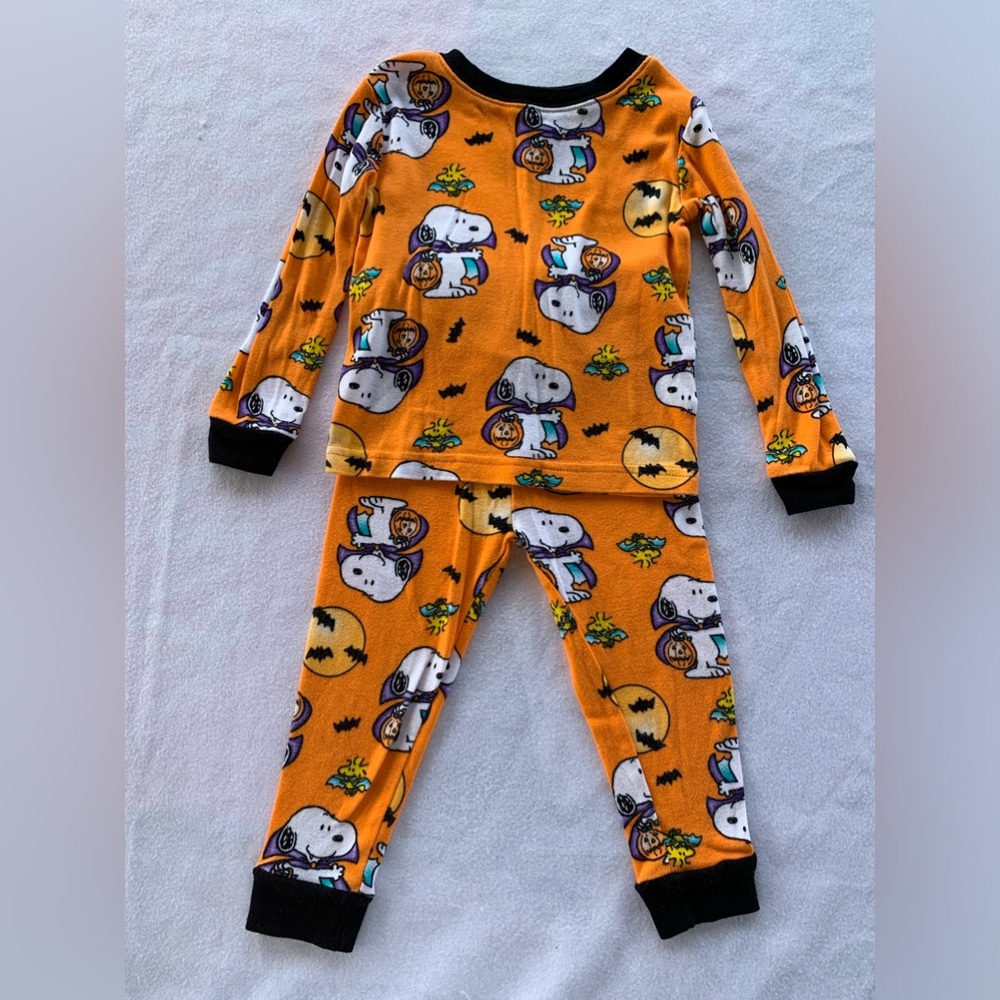 Peanuts Toddler Pajamas Halloween 2T